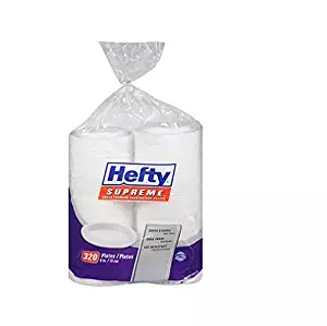 Hefty Supreme Foam Plates, 6" (320 ct.)