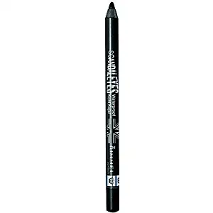 Rimmel London Scandal Eyes Waterproof Kohl Kajal Eyeliner, Black 0.04 oz (Pack of 3)