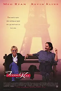 FRENCH KISS MOVIE POSTER 2 Sided ORIGINAL 27x40 MEG RYAN KEVIN KLINE