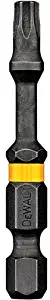 DEWALT DWA2TX15IRB 2-Inch Torx T15 IMPACT READY FlexTorq Bits, 50-Pack