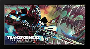 Transformers: The Last Knight 40x26 Large Black Wood Framed Movie Poster Art Print