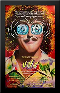 UHF 26x40 Large Black Wood Framed Print Movie Poster Art