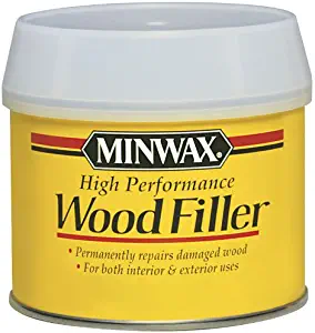 Minwax 21600000 High-Performance Wood Filler, 12-Ounce Can