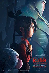 KUBO AND THE TWO STRINGS Authentic Original Movie Poster - Single-Sided - 27x40 - Art Parkinson - Charlize Theron - Rooney Mara - Matthew McConaughey