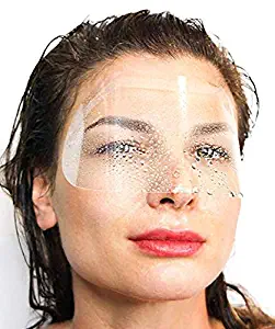 100pcs Microblading Permanent Makeup Protective Eyebrow Shower Visor for Eyelash Extensions Eye Surgery Eyelid Surgery Lash Aftercare Face Shield Disposable Clear Shower Mask Film