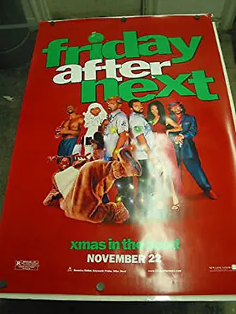 FRIDAY AFTER NEXT / ORIG. U.S. ONE-SHEET TEASER MOVIE POSTER (ICE CUBE )