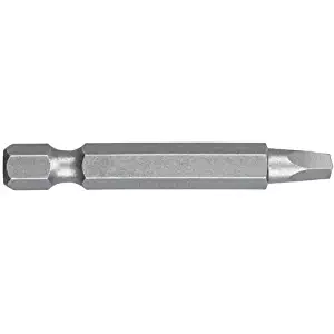 DEWALT DW2212 2-Inch #2 Square Recess Power Bit with 1/4-Inch Hex Drive