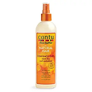 Cantu Comeback Curl Next Day Curl Revitalizer, 12 Fluid Ounce