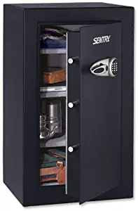 Sentry Group T0331 Exec Security Safe, 21-7/10-Inch x19-4/5-Inch x37-7/10-Inch, 6.1 CU.FT, BK