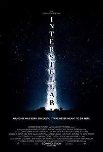 Interstellar Movie Poster 27 x 40 Style E 2014 Unframed