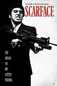 Scarface - Movie Poster / Print (Tony Montana - Say Hello To My Little Friend) (Size: 24" x 36") (By POSTER STOP ONLINE)