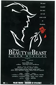 Beauty and The Beast Poster Broadway Theater Play 11x17 Terrence Mann Susan Egan Burke Moses MasterPoster Print, 11x17