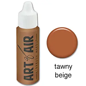 Art of Air Airbrush Makeup - Foundation 1/2oz Bottle Choose Color (Tawny Beige)