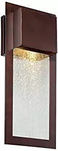 Minka Lavery Outdoor Wall Light 72382-246 Westgate Dark Sky Exterior Wall Lantern, 35w Halogen, Bronze