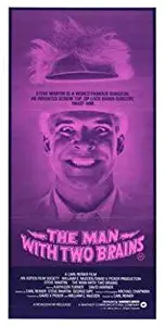 ArtFuzz The Man with Two Brains Movie Poster 11 X 17 inch