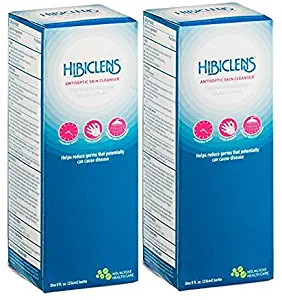 Hibiclens Antimicrobial Skin Liquid Soap, 8 Fluid Ounce - (Pack of 2)(Total 16 oz)