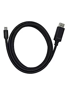 Accell mDP to DP 1.4 - Mini DisplayPort to DisplayPort Version 1.4 Cable, Supports up to 8K@60Hz, VESA Certified, HBR3, 7ft