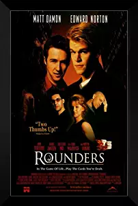 ArtDirect Rounders FRAMED 27x40 Movie Poster: Matt Damon