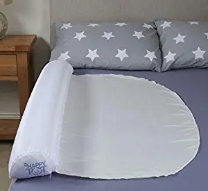 Inflatable Bed Rails (2 Pack) for Toddlers. Machine Washable Attached Sail Keeps Bumper in Place All Night Long. Safe Sleeping for Kids at Home or Away.