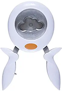 Fiskars 1004741 Squeeze Punch-XL, x-Large, White