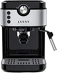 Espresso Machine 19 Bar Cappuccino Machine & Latte Maker with High Pressure Pump & Powerful Steamer for Home Barista Cafe,Cup Choice Control,1250W