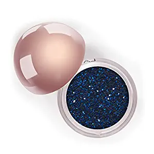 LA Splash Cosmetics Metallic Champagne Loose Glitter Eyeshadow Powder for Lips/Hair/Nail/Body - Crystallized Glitter (Bay Breeze)