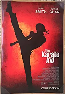 THE KARATE KID MOVIE POSTER 2 Sided ORIGINAL FINAL 27x40 JADEN SMITH JACKIE CHAN