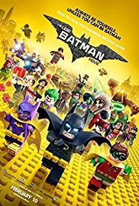 LEGO BATMAN Original Authentic Movie Promo Poster 11x17 - Will Arnett - Zach Galifinakis - Rosario Dawson - Jonah Hill - Michael Cera