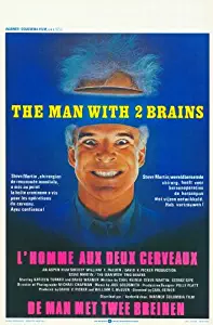 The Man With Two Brains - Movie Poster - 11 x 17