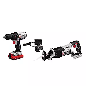 PORTER-CABLE PCCK603L2 20V Max Drill and Reciprocating Saw Combo Kit