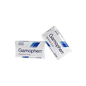 Gamophen Antibacterial Medicated Soap with Triclosan 100g 2PCS, made in Australia