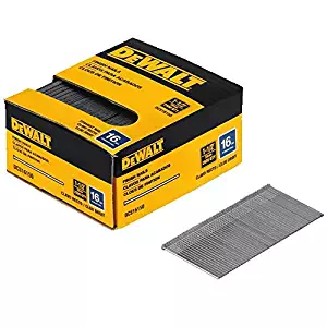 DEWALT DCS16150 1-1/2-Inch by 16 Gauge Finish Nail (2,500 per Box)