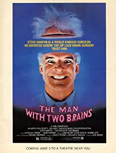 Movie Posters The Man with Two Brains - 11 x 17