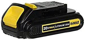 De-Walt DCB201 20V 20 Volt MAX Lithium-Ion 1.5Ah Battery Pack, Black