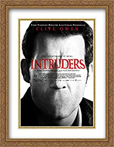 Intruders 28x36 Double Matted Large Large Gold Ornate Framed Movie Poster Art Print