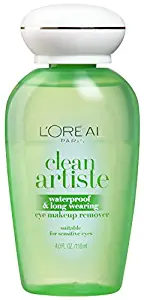 L'Oréal Paris Clean Artiste Eye Makeup Remover, Sensitive Eyes, 4 fl. oz.