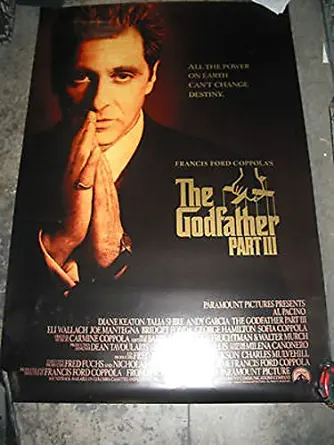 GODFATHER PART III / ORIGINAL U.S. ONE-SHEET MOVIE POSTER (AL PACINO)