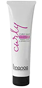 Linange Curly Hair Intensifier Hair Cream (150ml); Hair Cream for Men and Women; Curling, Glossing, Shining, Nourishing, Revitalizing Hair Care Product– Great for Perfect, Soft and Defined Curls