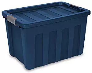 Sterilite 16877404 25 Gallon Blue Ultra Tote