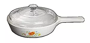 Corning Ware Wildflower Menuette Pan/Skillet w/ Lid ( 6 1/2" Dia ) ( P-83-B )