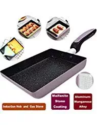 Tamagoyaki Japanese Omelette Pan/Egg Pan - Non-stick Coating - Rectangle Frying Pan Mini Frying Pan – Pink