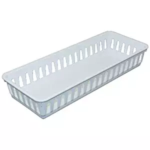 Sterilite 16078024 Slim Storage Tray, Pack of 12