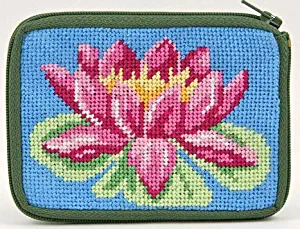 Coin Purse - Waterlily - Needlepoint Kit