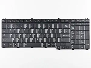 Eathtek Replacement Keyboard for Toshiba Satellite L350 L355 L355D A500 A505 Series Black US Layout, Compatible Part Number 6037B0039102 MP-08H73US6930 V000190180