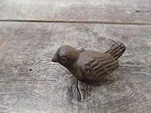 The Metal Magician Handmade Pack of 6 Rustic Iron Bird Decorative Door Knobs Dresser Hardware Pulls Cabinet Drawer Handles Cupboard Wardrobe